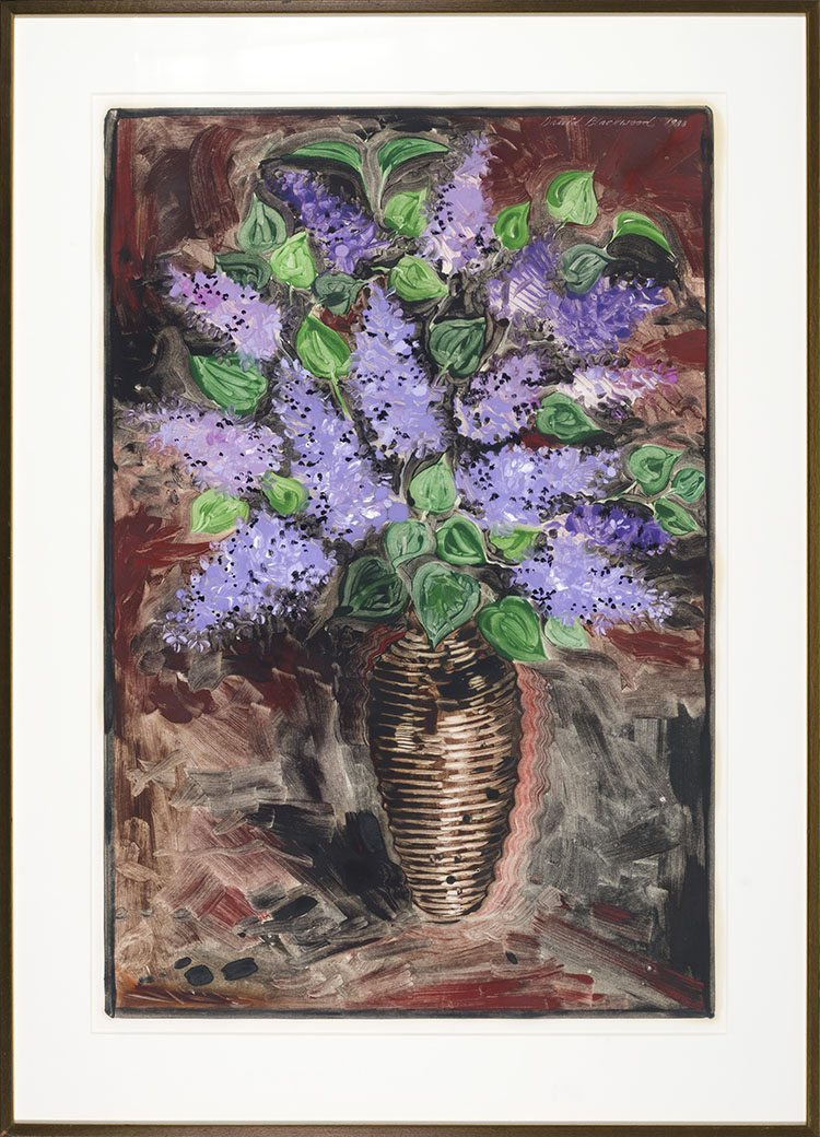 French Lilac par David Lloyd Blackwood