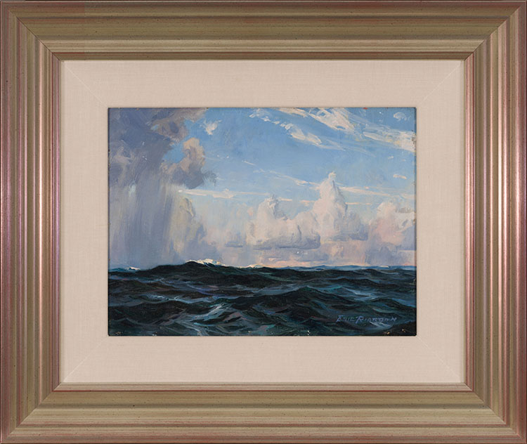 Blue Skies over Choppy Seas by John Eric Benson Riordon