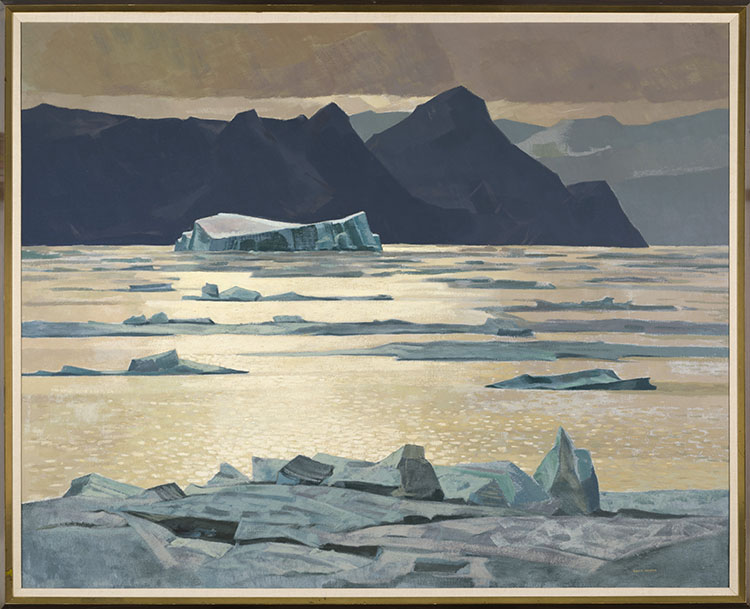 Evening, Frobisher Bay par Alan Caswell Collier