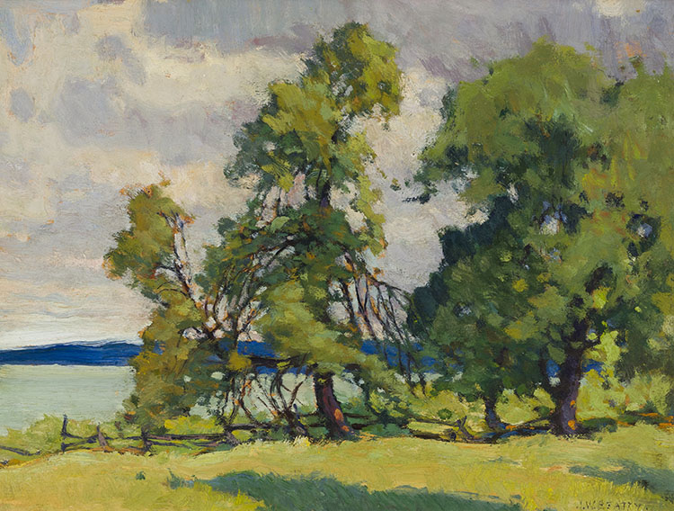 Water Soaked Elms, Rice Lake by John William (J.W.) Beatty