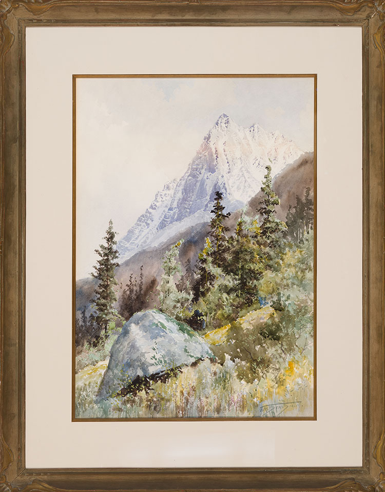 Rockies Landscape by Frederic Marlett Bell-Smith