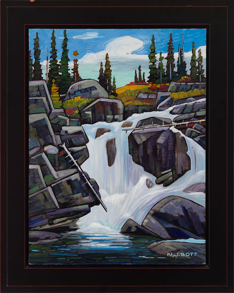 Waterfall - Bella Vista Creek par Nicholas J. Bott