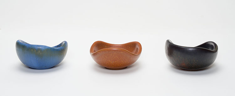 Set of three bowls by Gertrud Lönegren