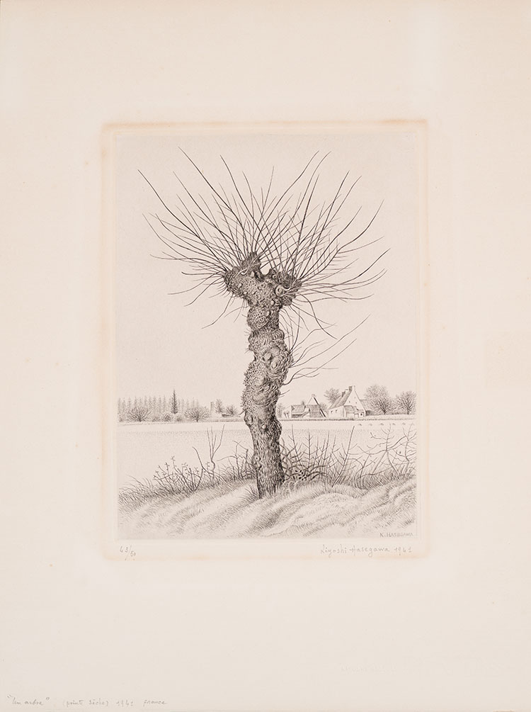 Un arbre by Kiyoshi Hasegawa