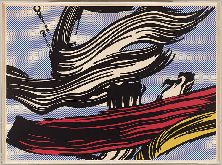 Brushstrokes (Corlett 45) par Roy Lichtenstein