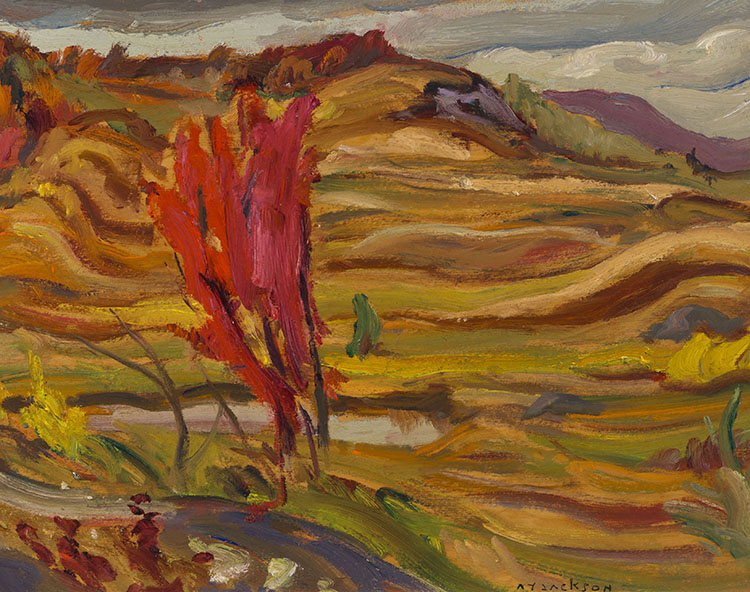 Autumn Near St. Donat, Que. by Alexander Young (A.Y.) Jackson