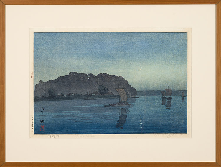 Tone River (Tonegawa) by Hiroshi Yoshida