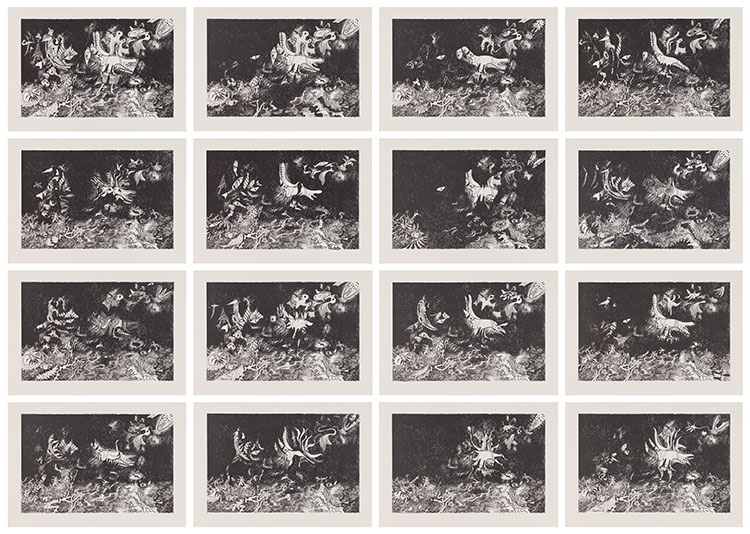 Night Garden Transformations by Jack Leonard Shadbolt