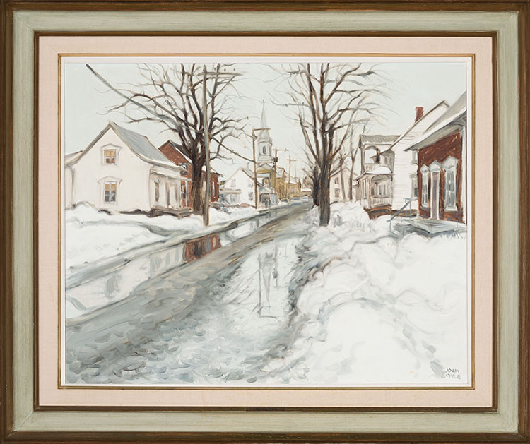 Printemps, St. Apollinaire, Quebec by John Geoffrey Caruthers Little