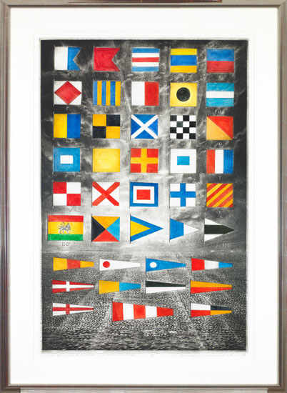 Flags for David Judah: The International Code by David Lloyd Blackwood