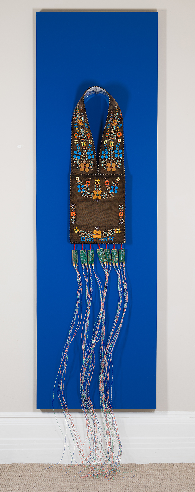Bandolier for Pasapkedjinawong (The river that passes between the rocks) Rideau River by Barry Ace