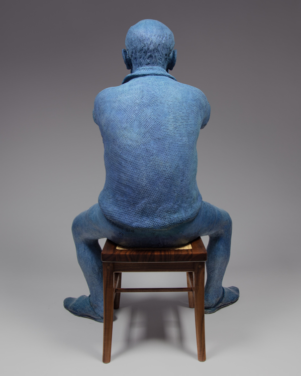 Picasso on a Chair (PH 3/9) by Joseph Hector Yvon (Joe) Fafard