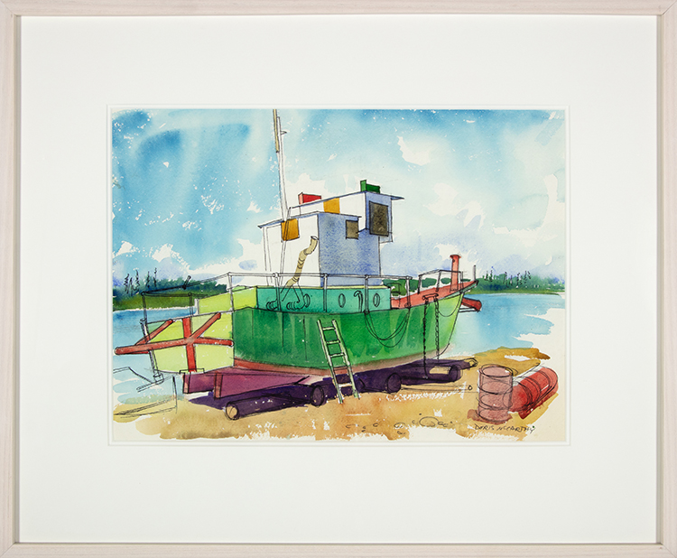 Dry Dock (770619) by Doris Jean McCarthy