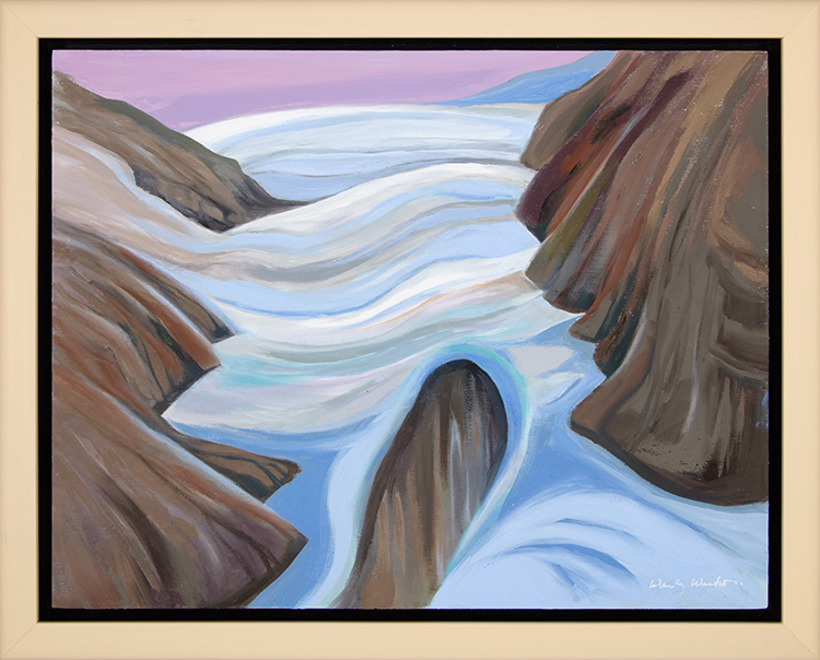 Melting Headwater Glacier, Cariboos (230727) by Wendy Wacko