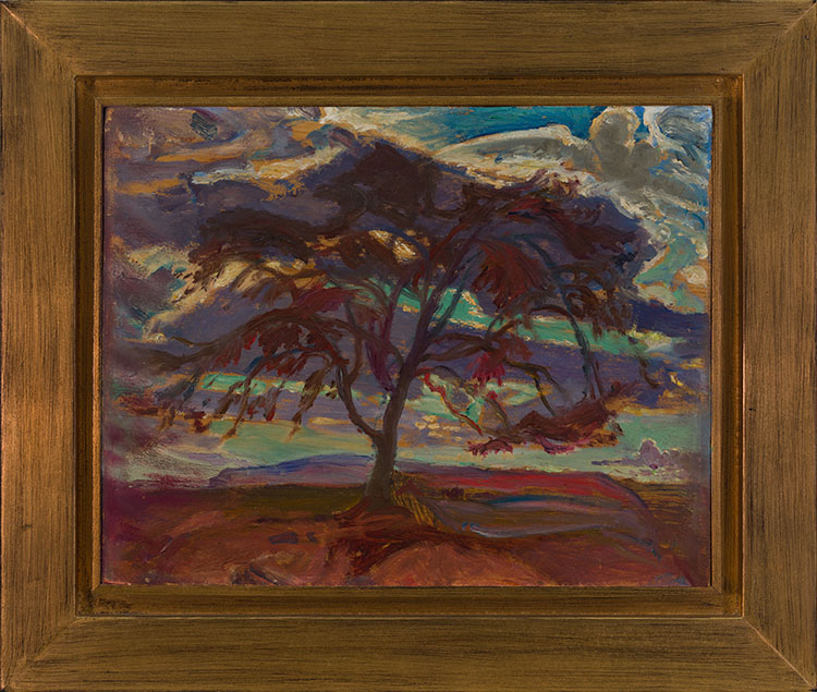 Clouds and a Tree by Frederick Horsman Varley