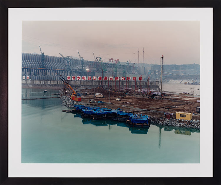 Three Gorges Dam Project, Dam #1, Yangtze River, China by Edward Burtynsky