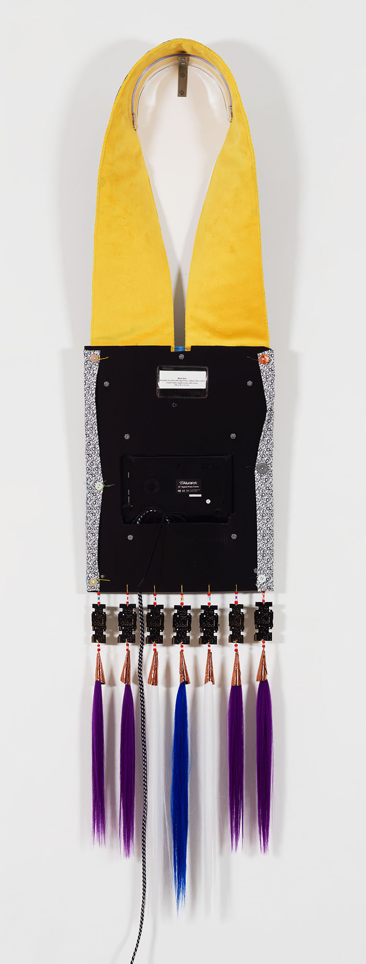 Bandolier for Gichi-ziibi (Big River), Ottawa River by Barry Ace