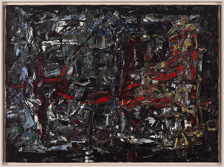 Rouge affleurant par Jean Paul Riopelle