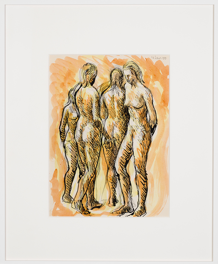 Four Nudes (AC00967) by Alexander Colville