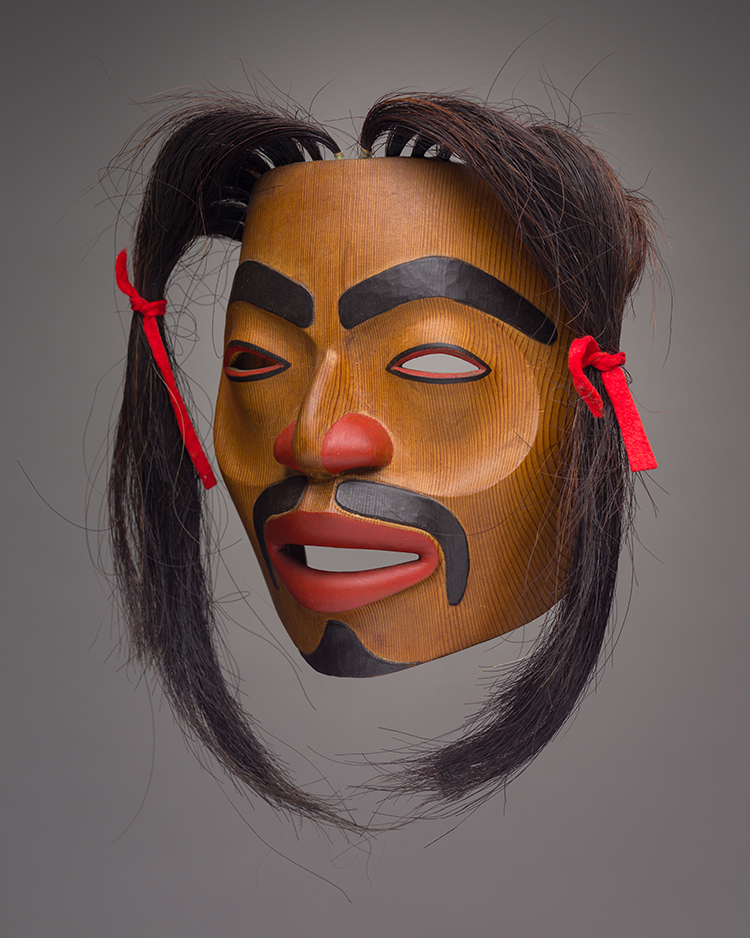 Self-Portrait Mask par Beau Dick