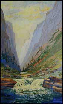 The Grand Canyon, Colorado by John A. Radford sold for $575