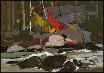 Sketch: Rosseau Falls by Donald Appelbe Smith sold for $460