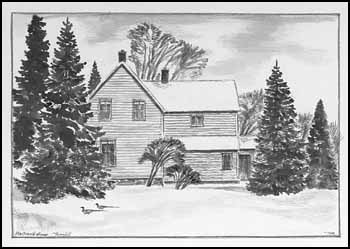 MacDonald House, Thornhill by Thoreau MacDonald vendu pour $403