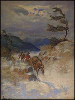 Early Snow, Coast Range by John I. Innes sold for $8,050