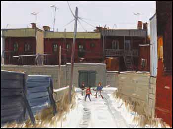 Ice Hockey by Terry Tomalty sold for $1,840