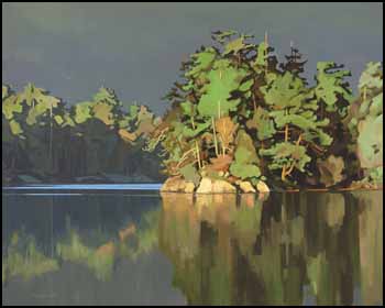 Calm Morning - Decourcy Island by Clayton Anderson sold for $9,775
