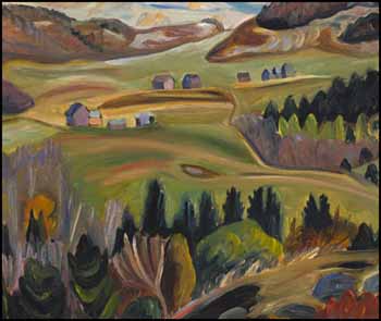 Landscape by Efa Prudence Heward sold for $23,000