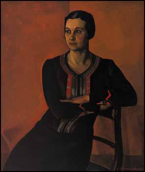 Portrait of Frances Holgate by Lilias Torrance Newton sold for $126,500