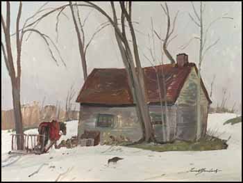 The Old Milk House, Baie d'Urfe, P. Que. by Lorne Holland Bouchard sold for $2,588