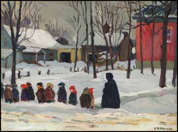 The Procession by Kathleen Moir Morris sold for $92,000