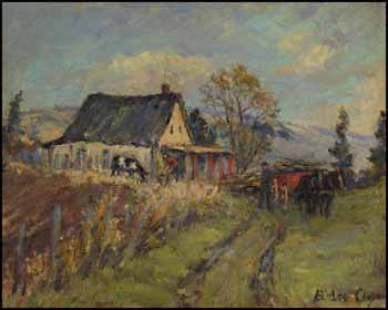 Val Morin, Late Autumn Afternoon by Berthe Des Clayes sold for $6,900