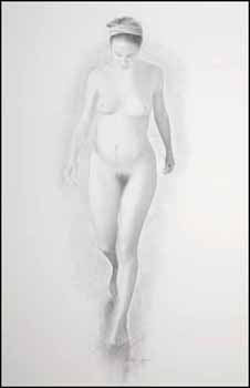 Study for Nude Walking by Jeremy Lawrence Smith sold for $3,163