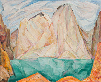 Mountain Fantasia by Bess Larkin Housser Harris sold for $9,375