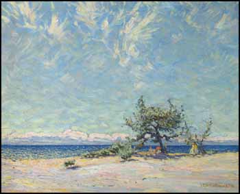 A Sandy Beach, Lake Ontario by James Edward Hervey (J.E.H.) MacDonald vendu pour $322,000