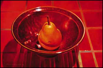 Gold Pear in Red by Mary Frances Pratt sold for $54,625