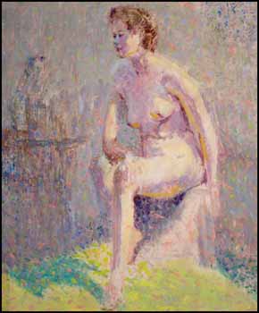 Seated Nude by William Henry Clapp sold for $28,750