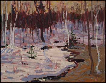 Spring Woods by Thomas John (Tom) Thomson vendu pour $1,035,000