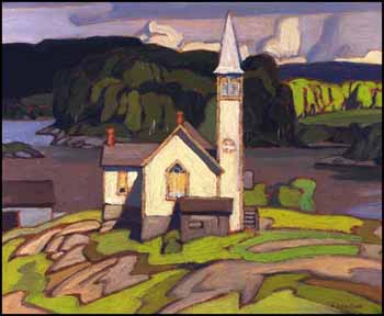 Anglican Church - Magnetawan by Alfred Joseph (A.J.) Casson sold for $322,000
