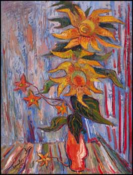 Sunflowers by Samuel Borenstein sold for $57,500