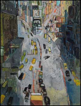 Standard View of New York by Molly Joan Lamb Bobak sold for $35,100