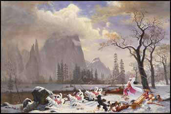 Charged Particles in Motion by Kent Monkman sold for $87,750