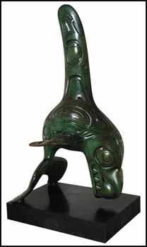 Killer Whale (Chief of the Undersea World) by William Ronald (Bill) Reid sold for $702,000
