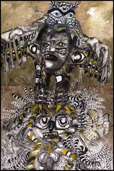 Guardian Spirit of Owl by Jack Leonard Shadbolt sold for $163,800