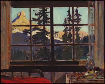 Morning, Mountain Camp (Cathedral Peak from O’Hara Camp) by James Edward Hervey (J.E.H.) MacDonald sold for $280,800