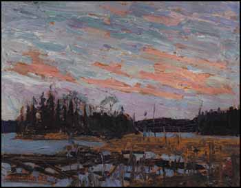 Canoe Lake by Thomas John (Tom) Thomson vendu pour $1,696,500