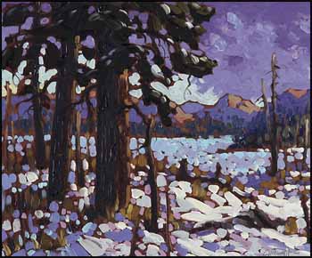 Monashee Pines (00647/2013-1162) by Rod Charlesworth vendu pour $2,430